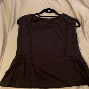 Banana republic peplum T-shirt top